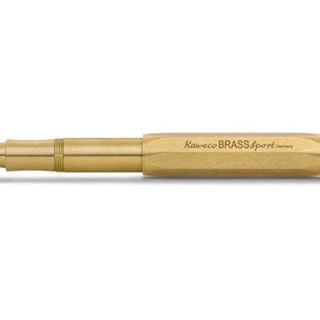 Kaweco BRASS SPORT Gel/Ballpoint Pen I Pen Including 0.7 mm Rollerball Pen Refill for Left - Image 2